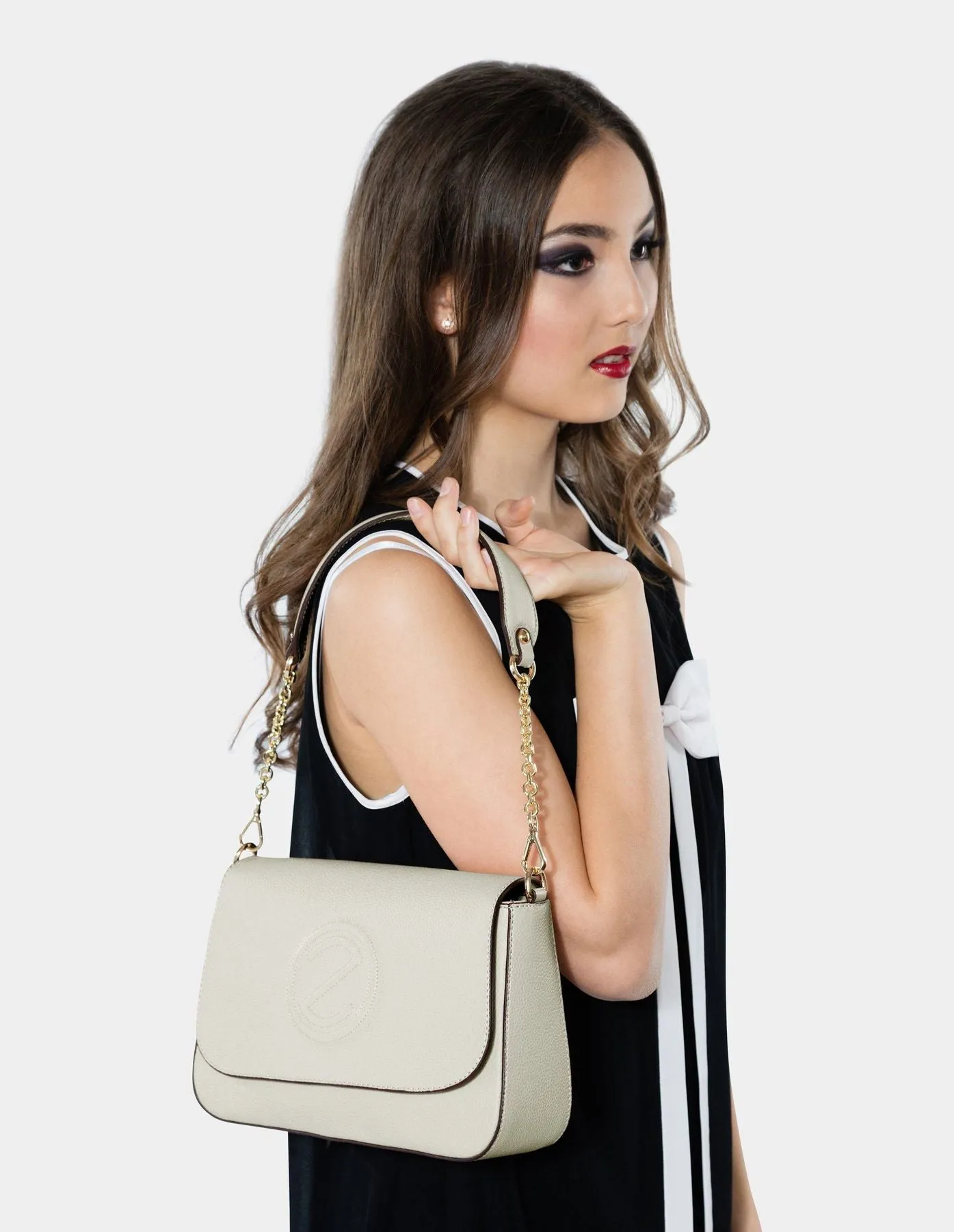 Luna Shoulder Bag Bordeaux