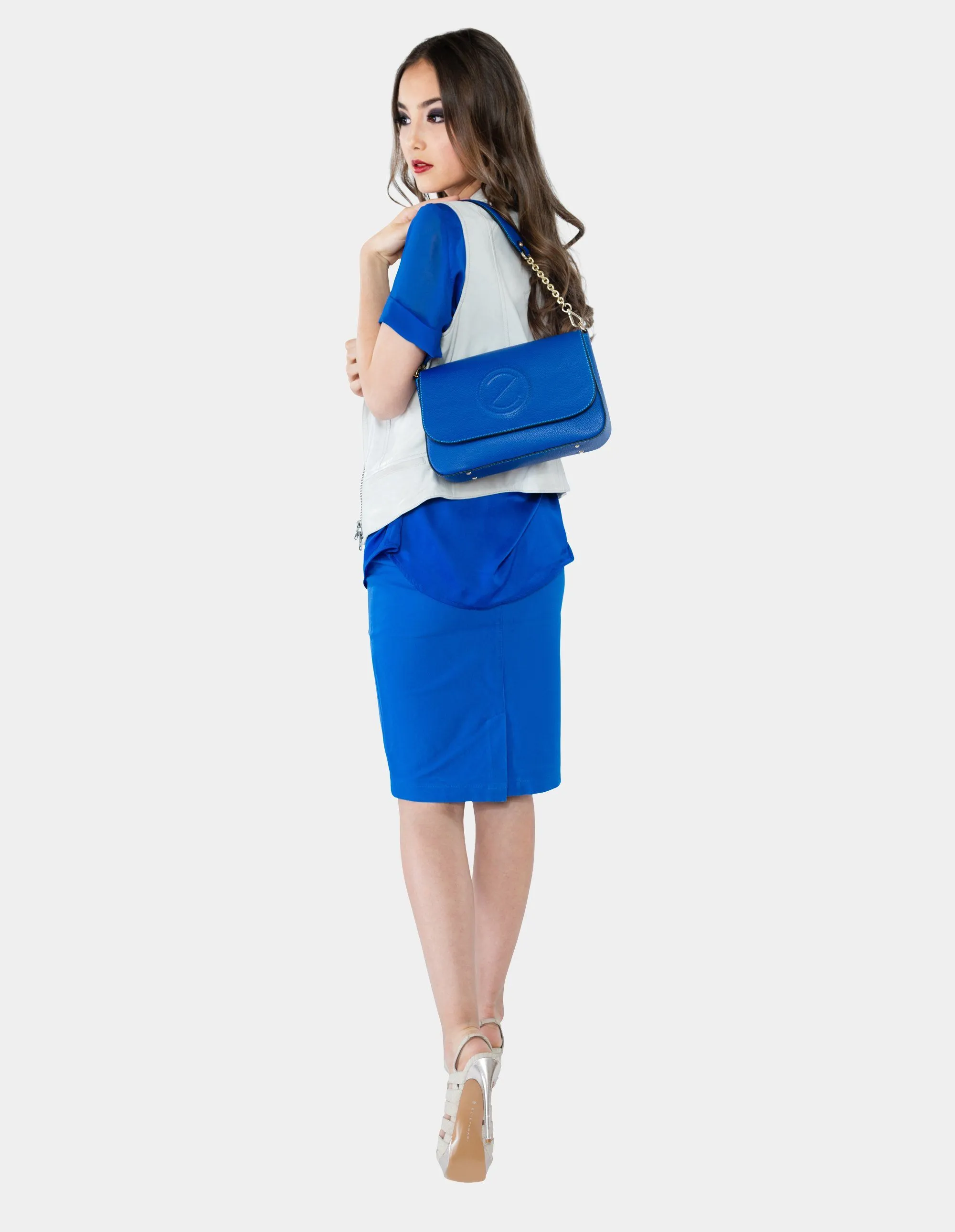 Luna Shoulder Bag Royal Blue