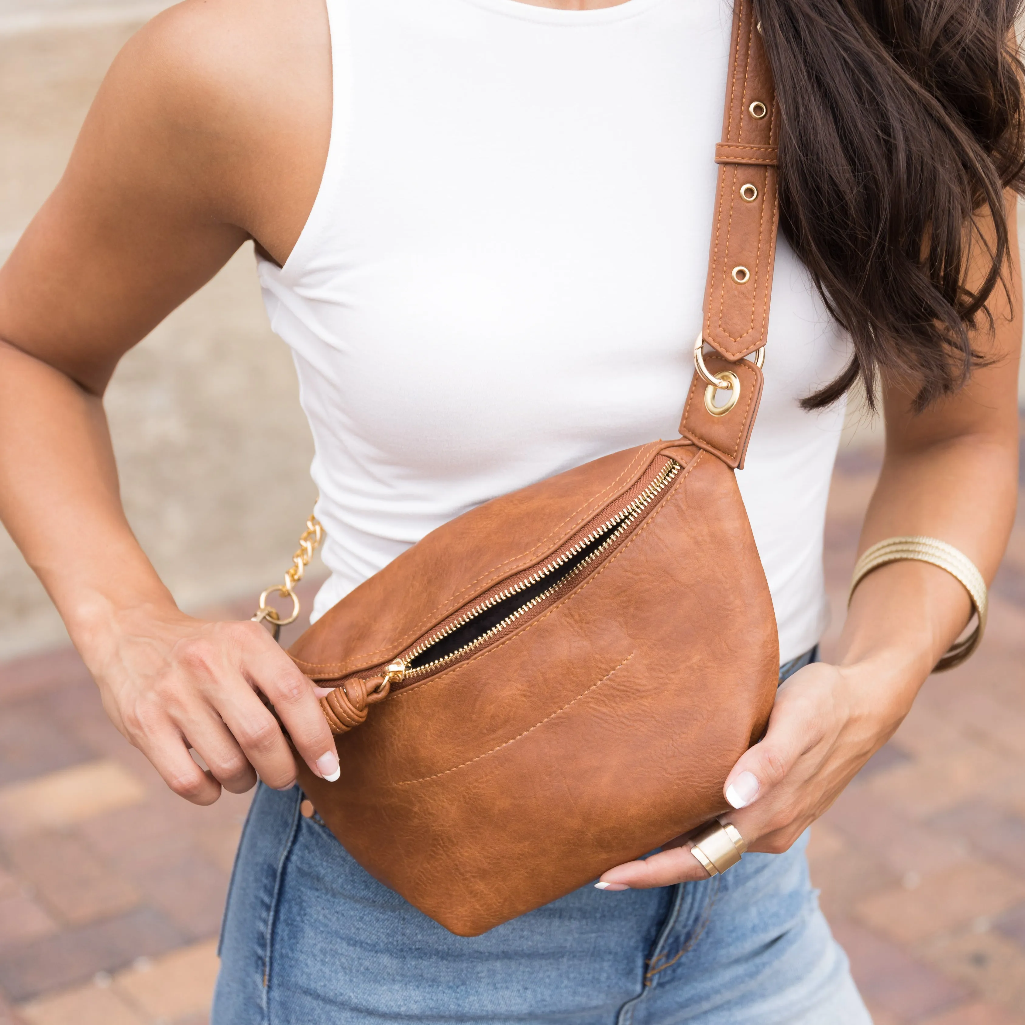 Luxe Convertible Sling/Belt Bag