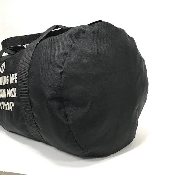 [M] A Bathing Ape Bape Duffle Bag Black