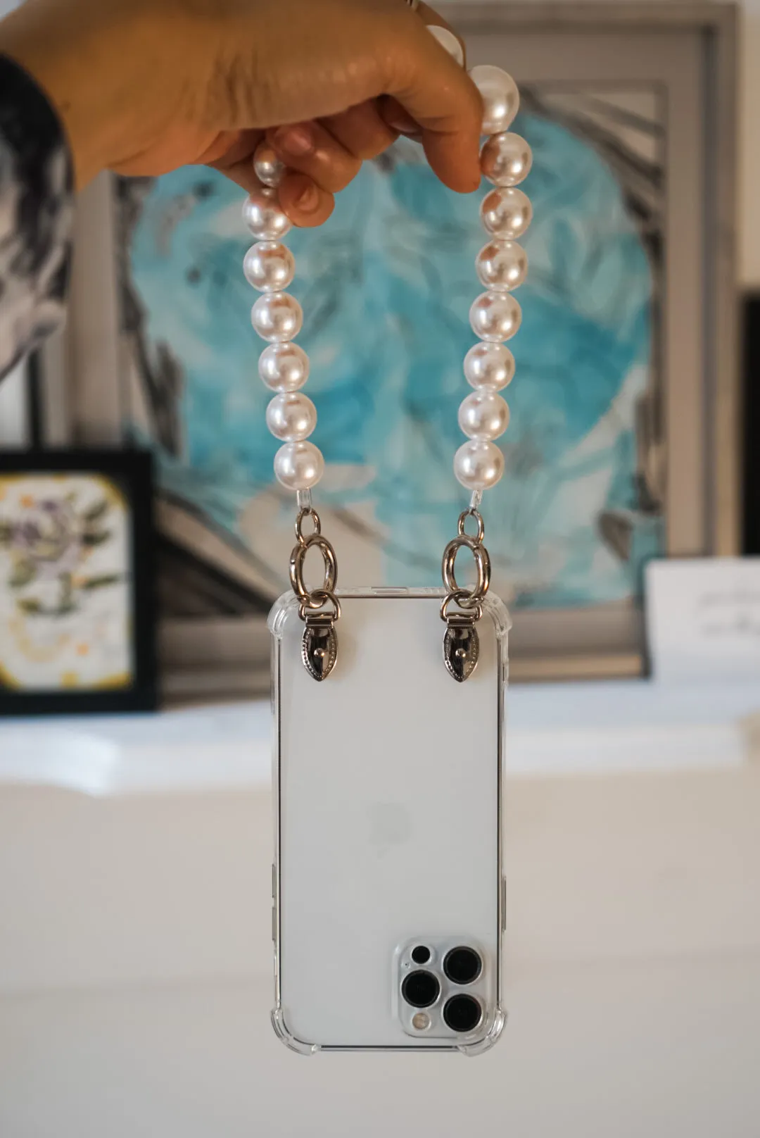 Maia iPhone Clear Cell Phone Case with Rings (Just the Case)