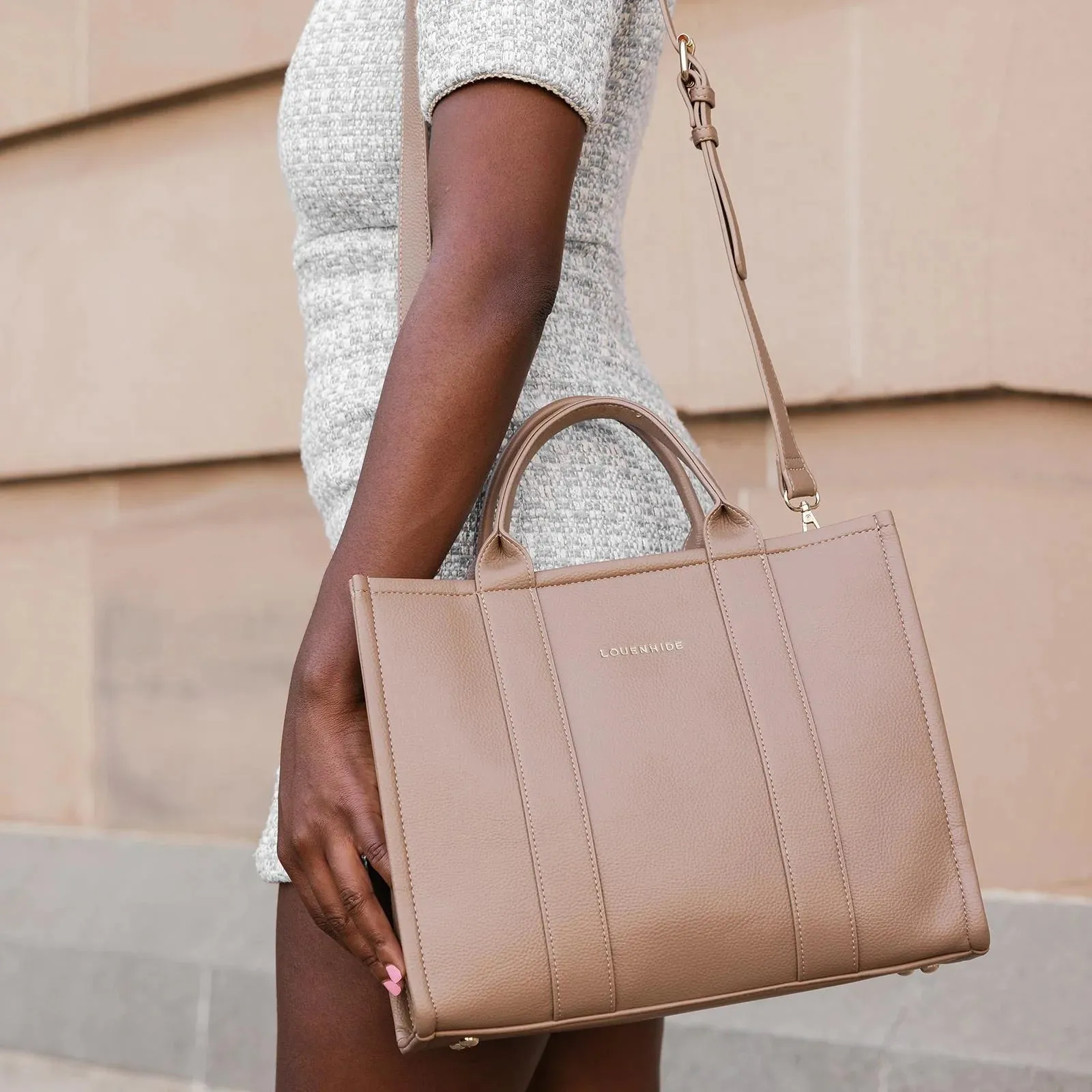 Manhattan Tote Bag - Coffee