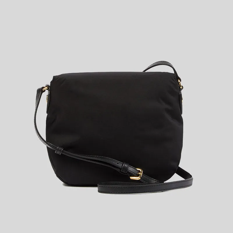 Marc Jacobs Preppy Nylon Mini Natasha Crossbody Bag Black RS-M0012909