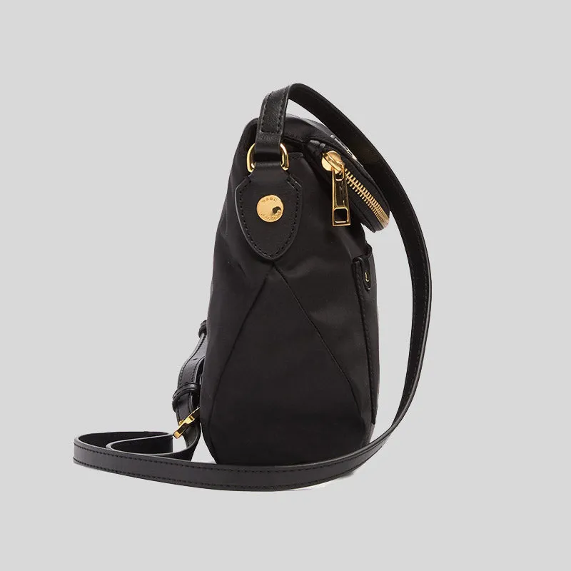 Marc Jacobs Preppy Nylon Mini Natasha Crossbody Bag Black RS-M0012909