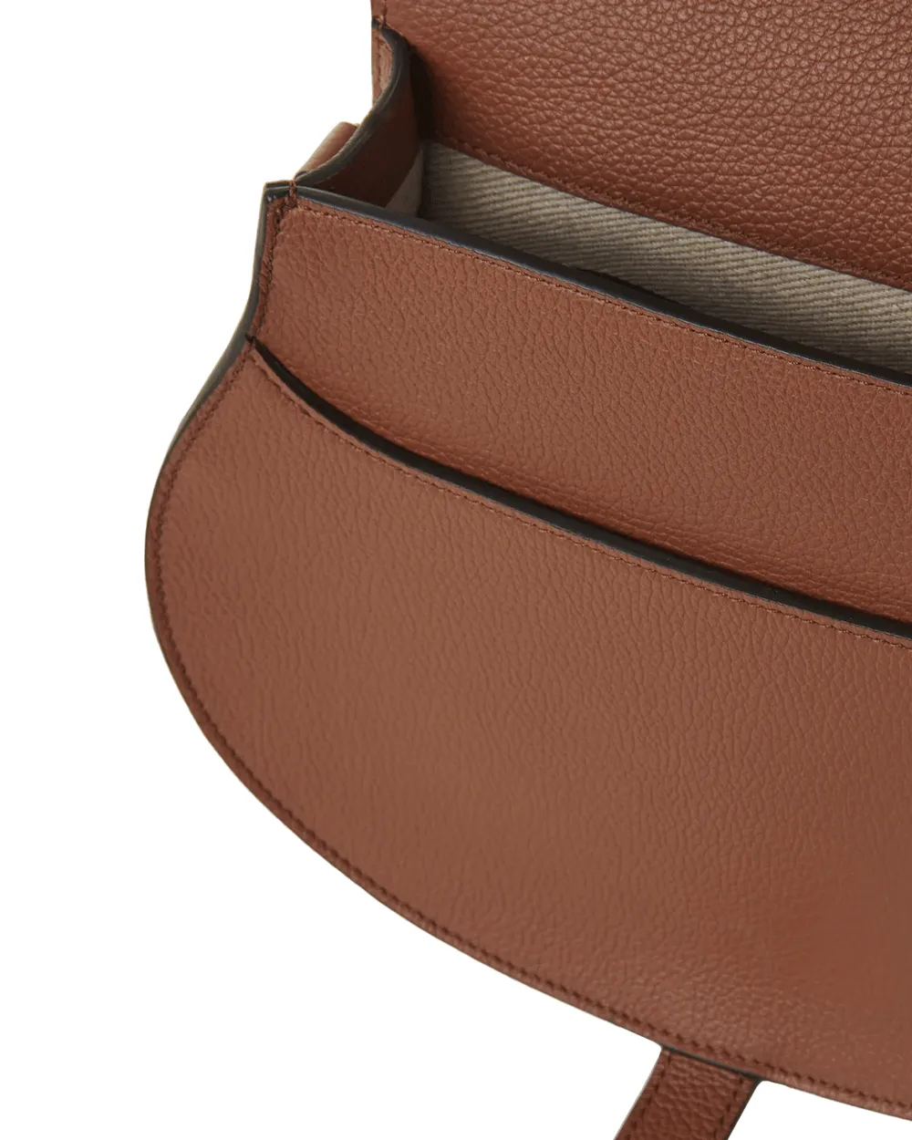 Marcie Saddle Bag in Tan