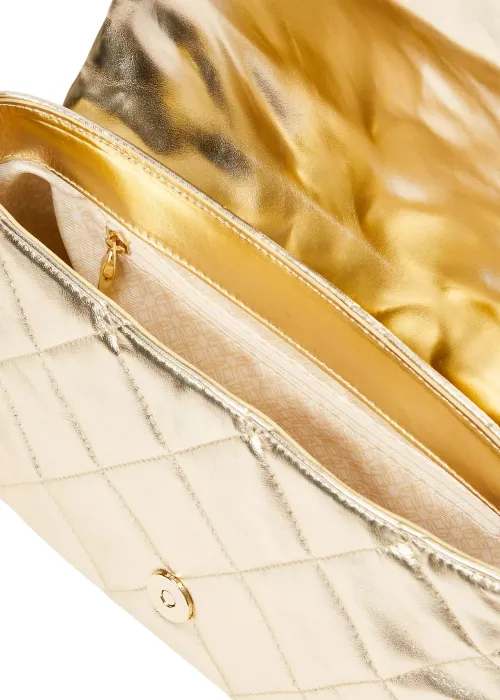 MATEA QUILTED LEATHER CLUTCH