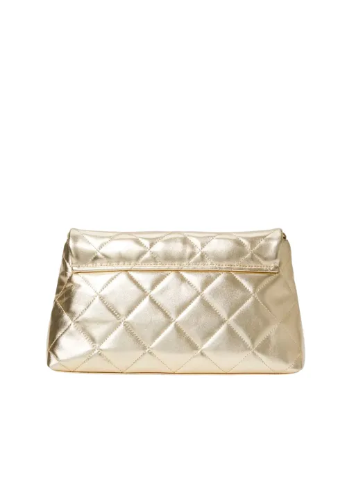 MATEA QUILTED LEATHER CLUTCH