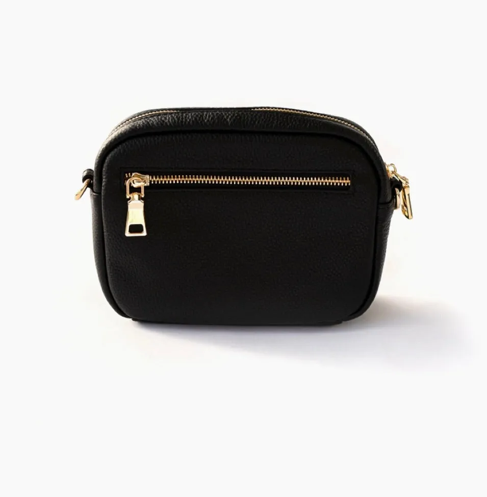 Mayfair Bag Black & Strap Black & Bronze