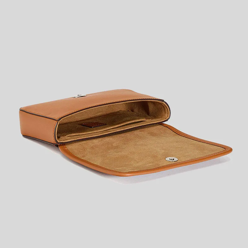 MCM Aren Camera Bag in Spanish Calf Leather Cognac RS-MXZDATA15CO001