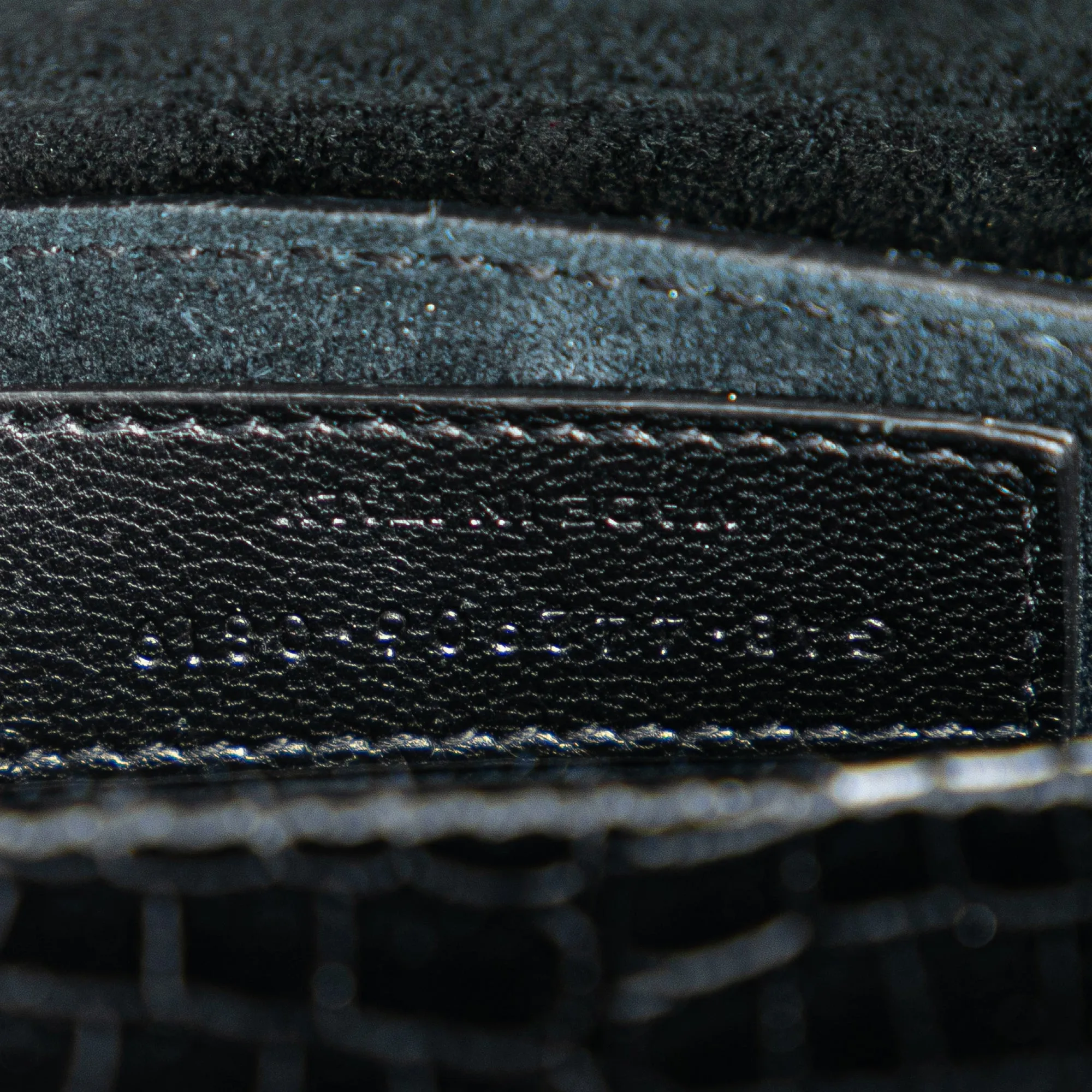 Medium Croc Embossed Leather Sunset Crossbody
