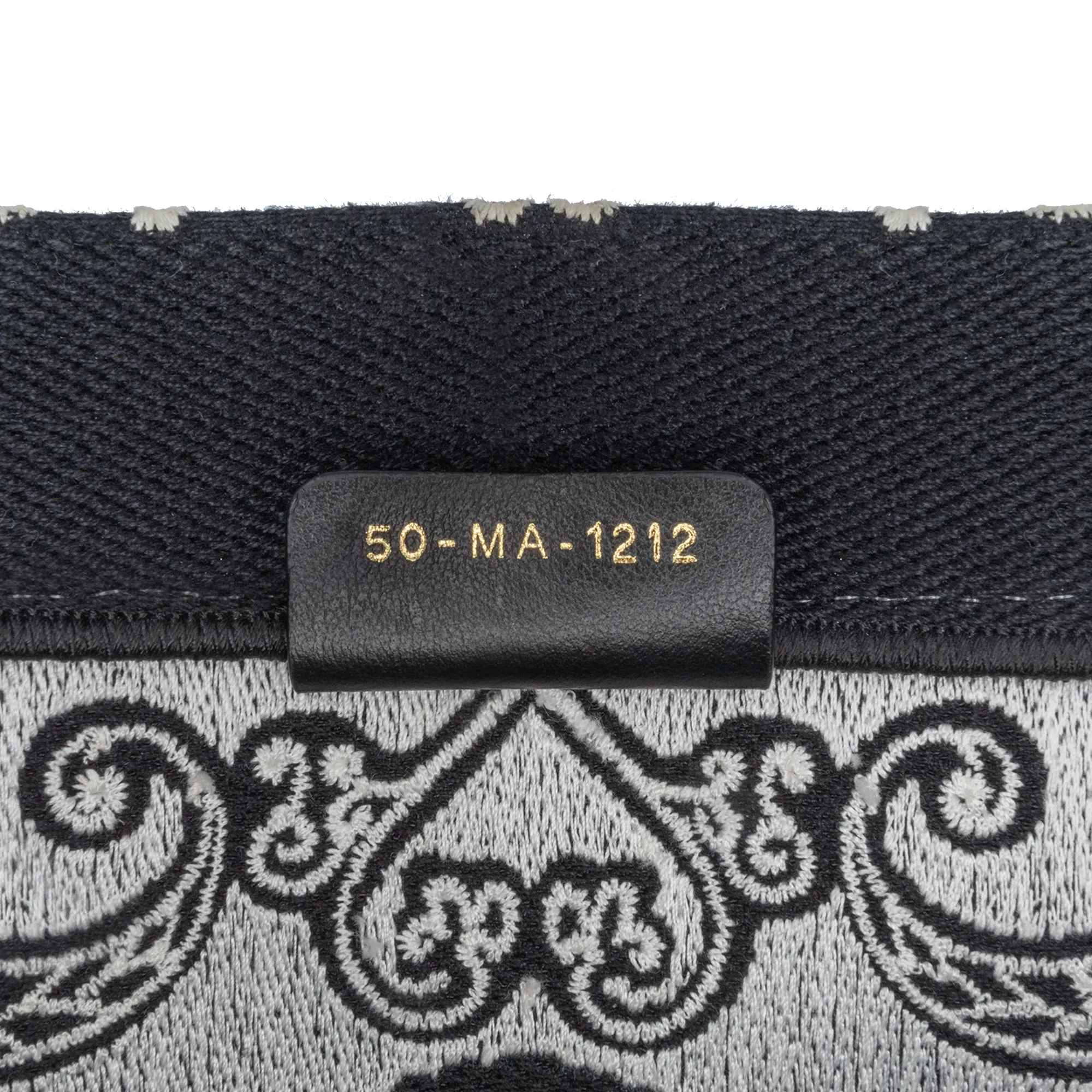 Medium Embroidered Book Tote