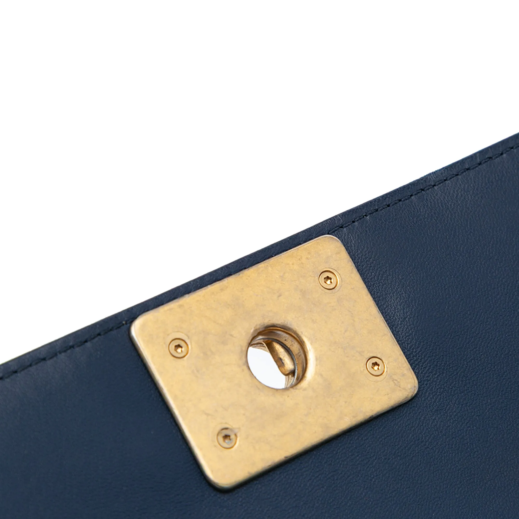 Medium Lambskin Boy Flap