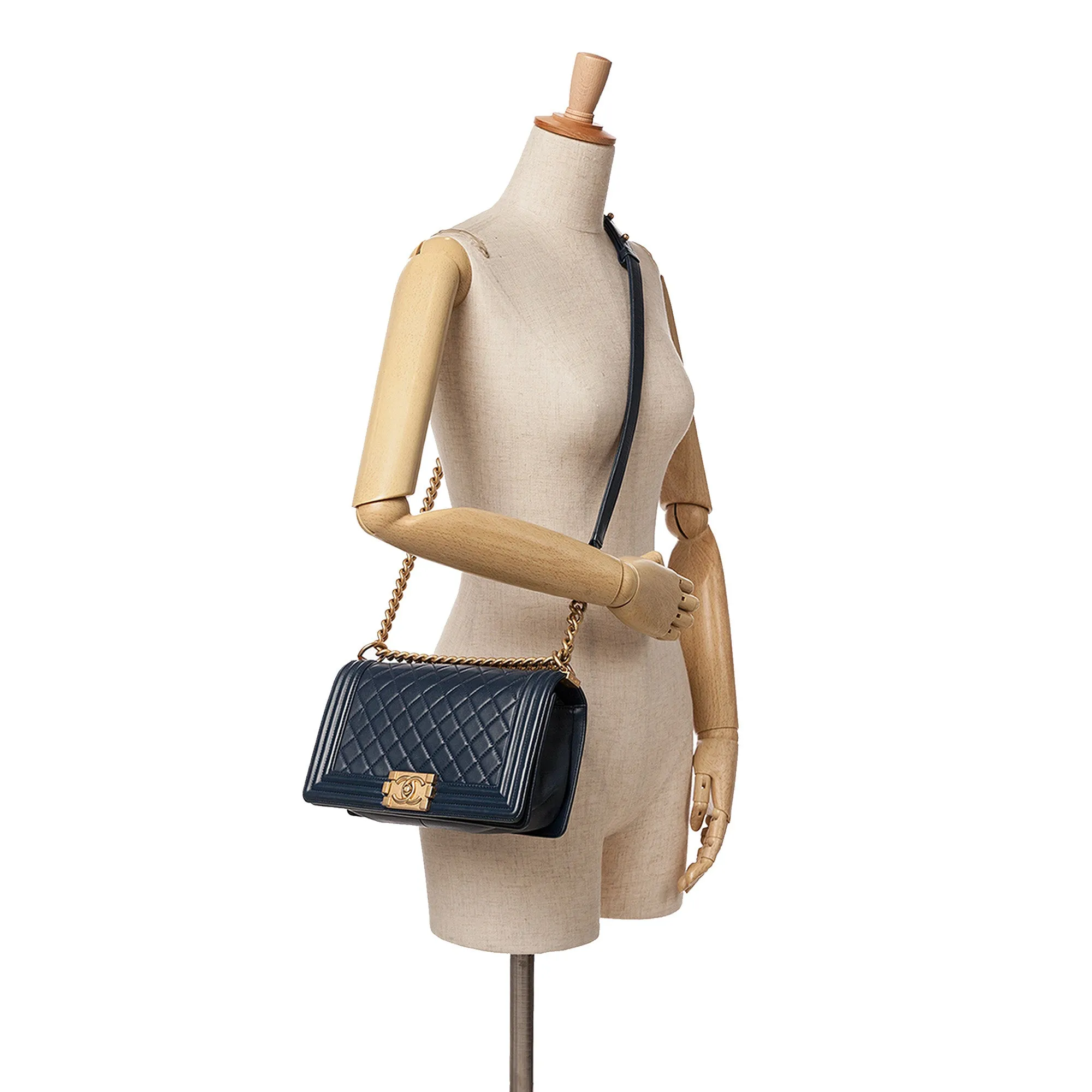 Medium Lambskin Boy Flap