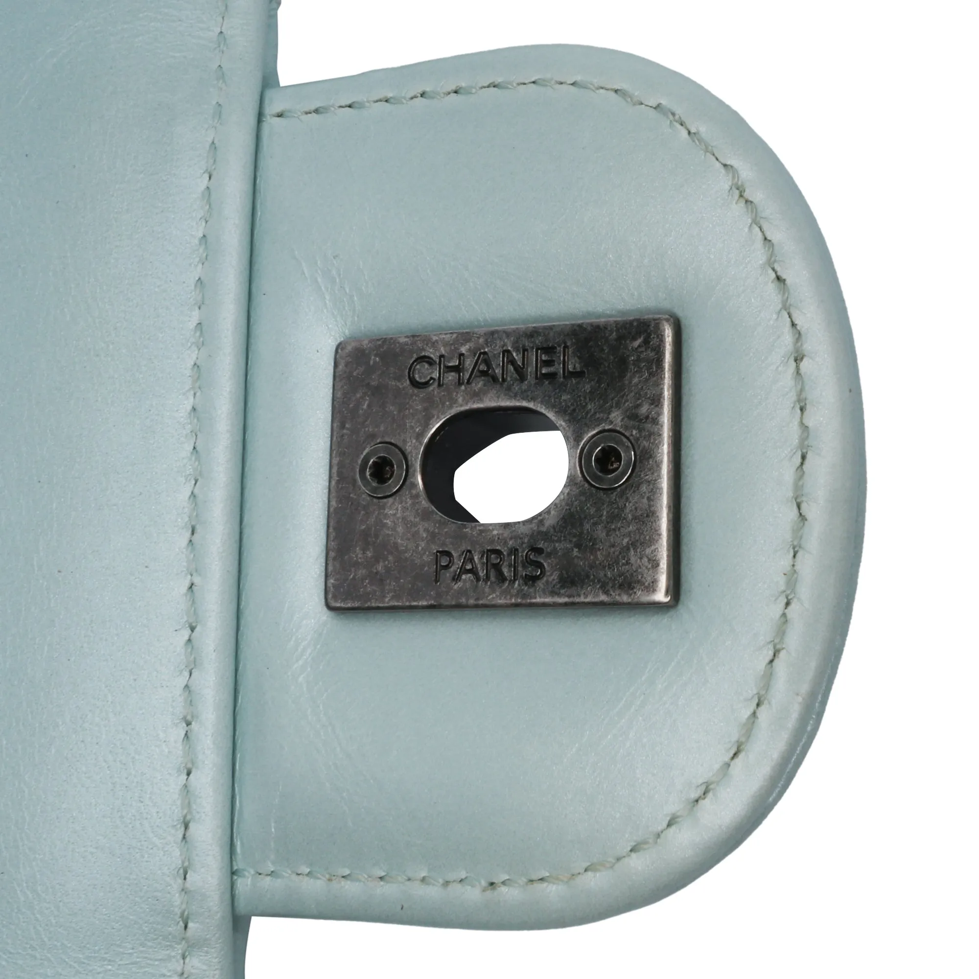 Medium Quilted Calfskin Coco Pleats Chain Flap