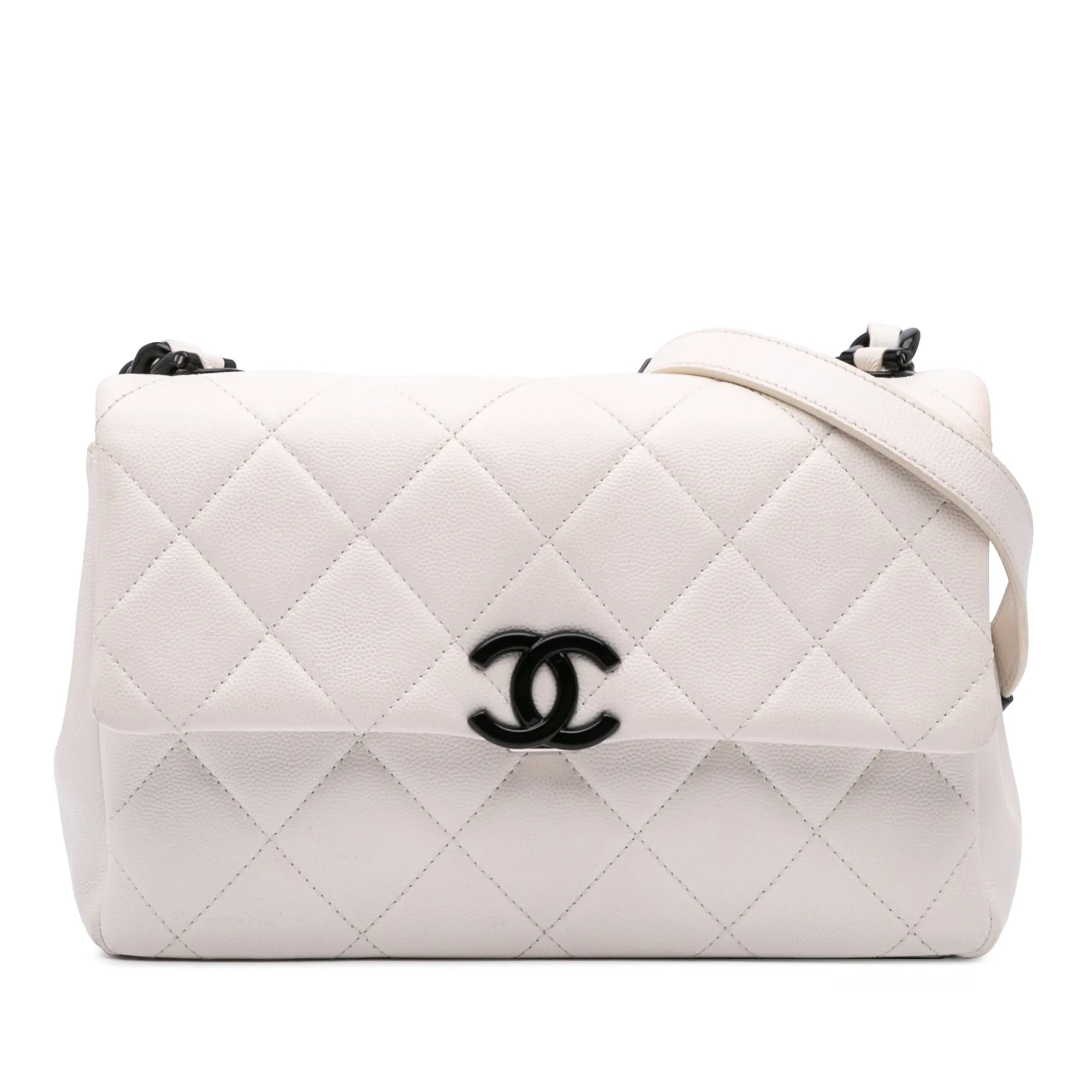 Medium Quilted Caviar My Everything Flap