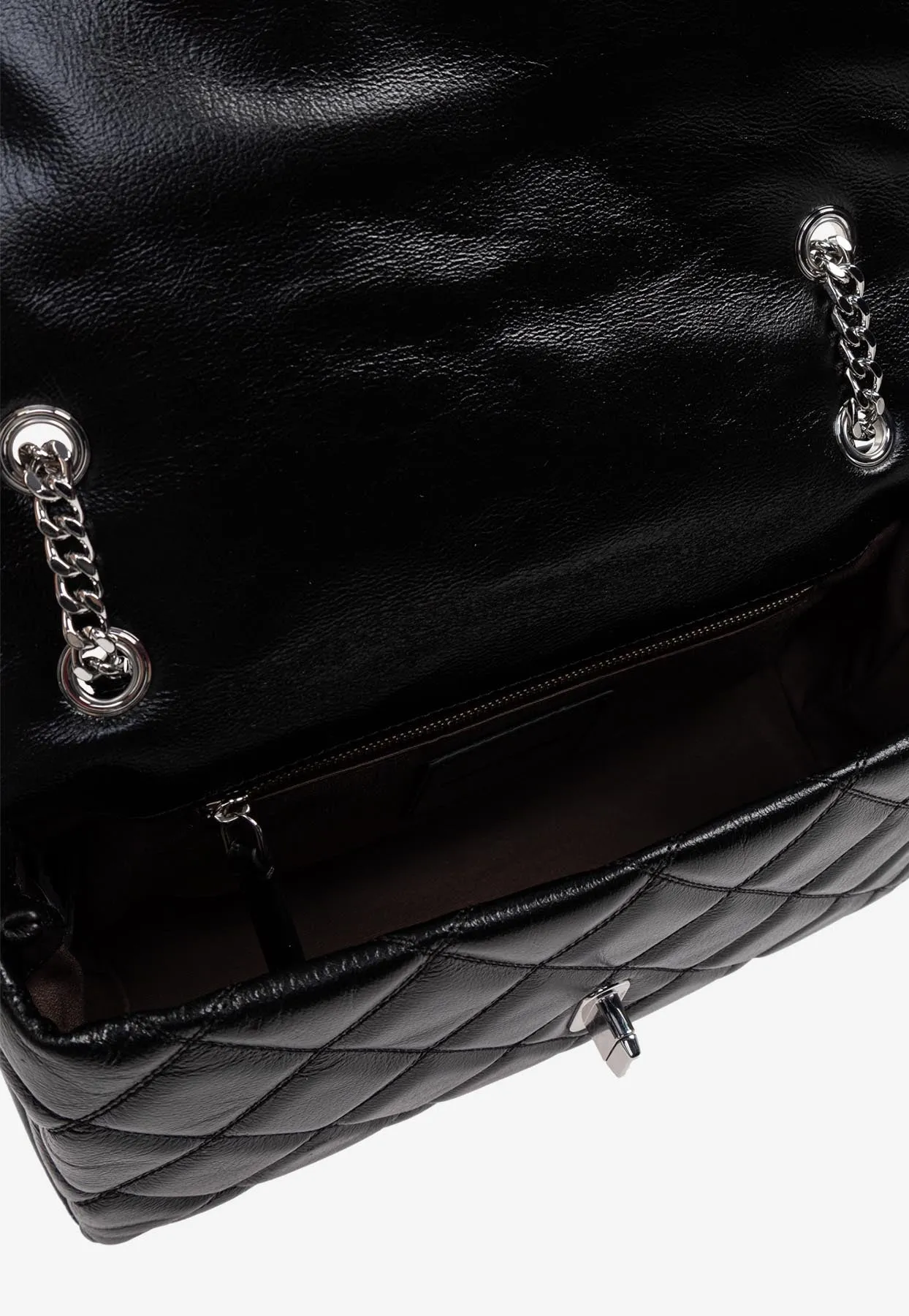 Medium Quilted Dual Convertible Shoulder Bag