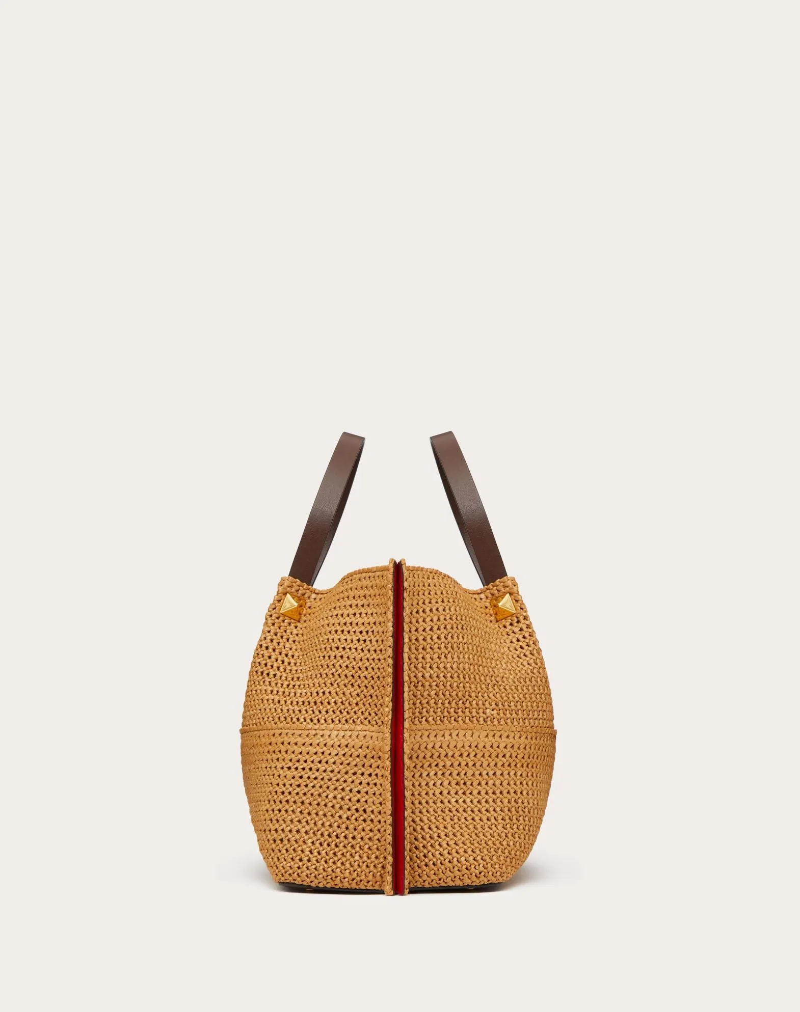 Medium Shopping Bag In Synthetic Raffia