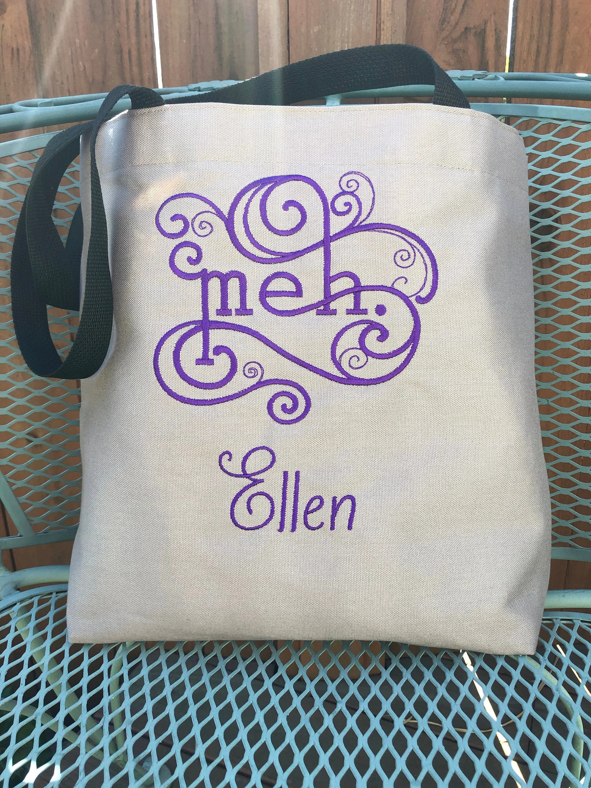 Meh Embroidered Bag | stitchywoman.net