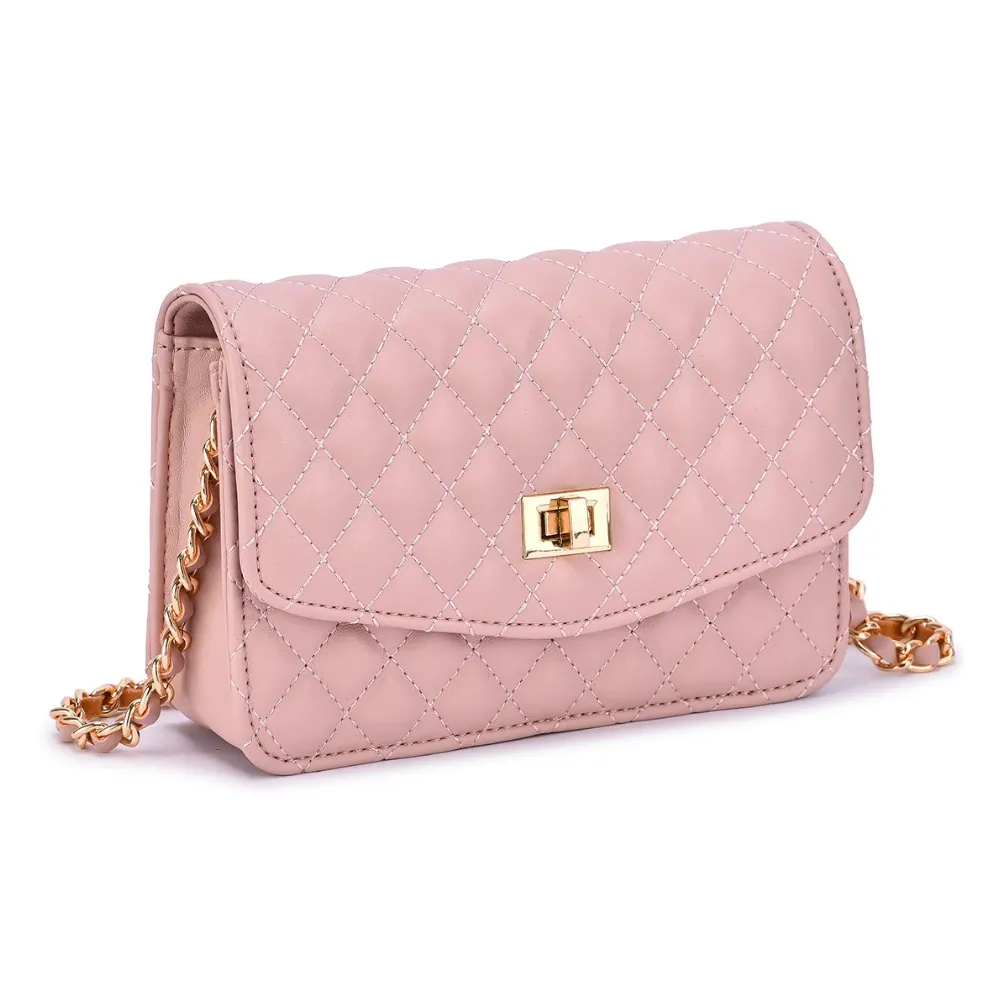 Mellow World Amanda Quilted Crossbody Mistyorse Clutch