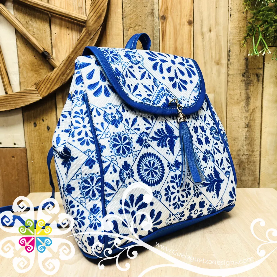 Mexican Backpack - Faux Leather Bag