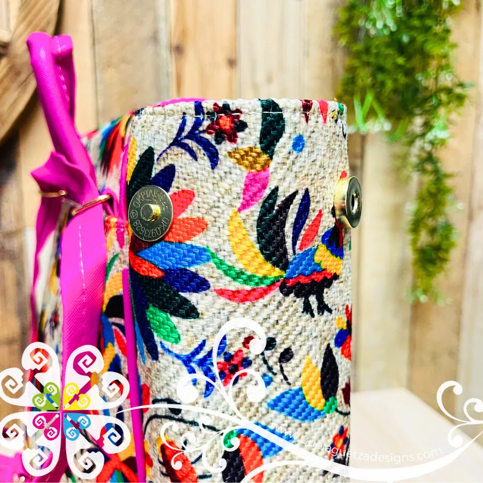 Mexican Backpack - Faux Leather Bag