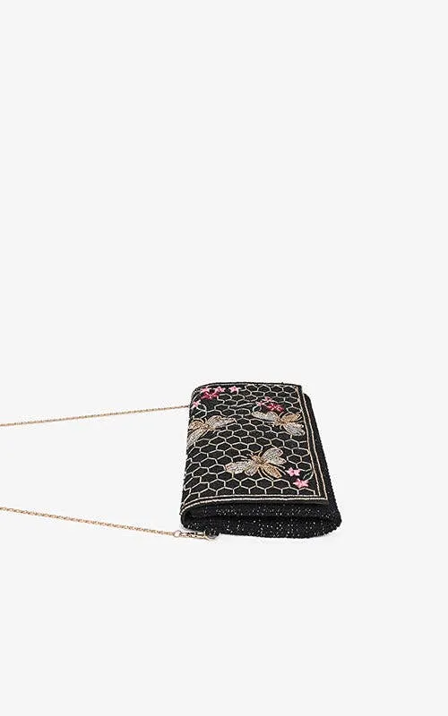 Midnight Honey Bee Clutch