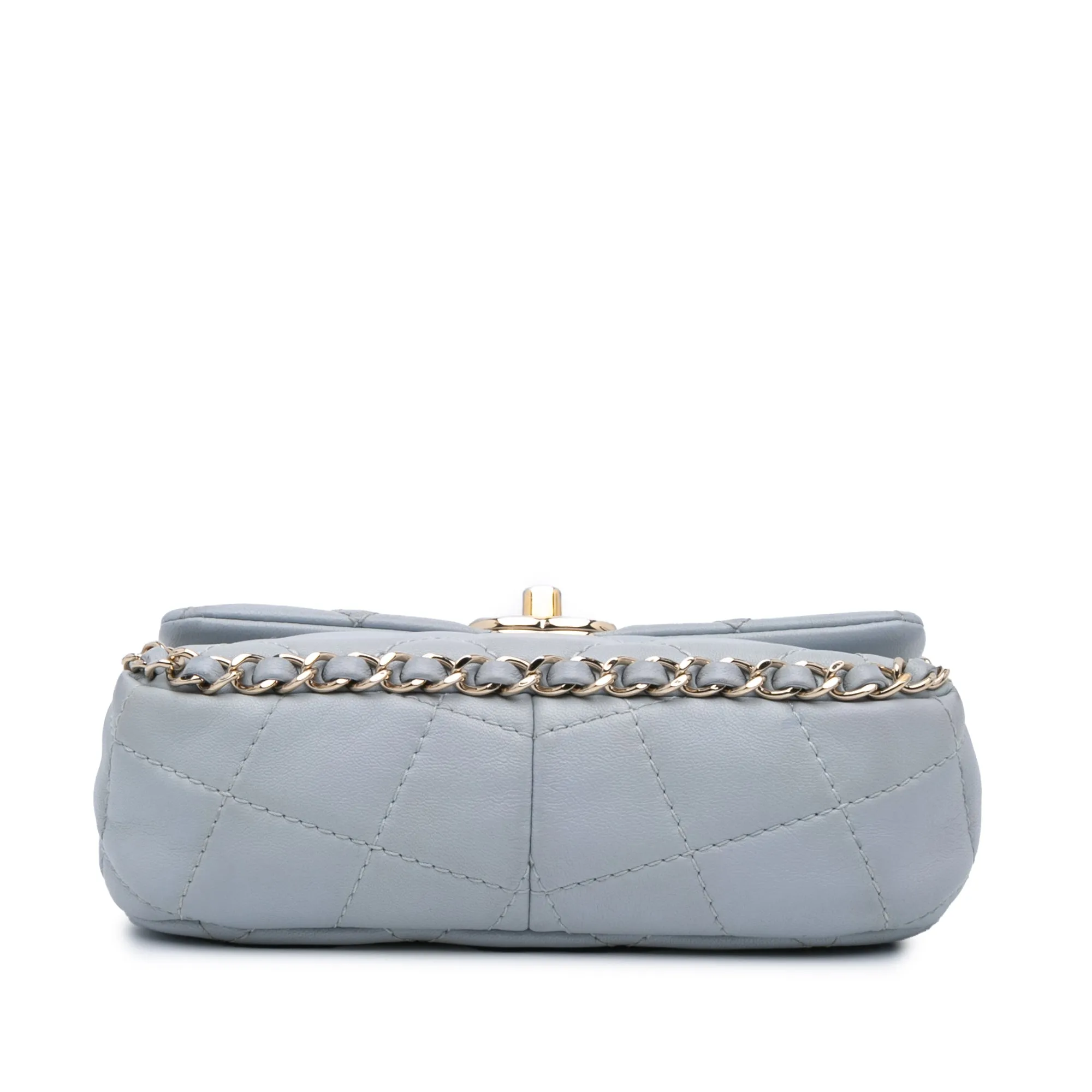 Mini Calfskin Chain Around Flap