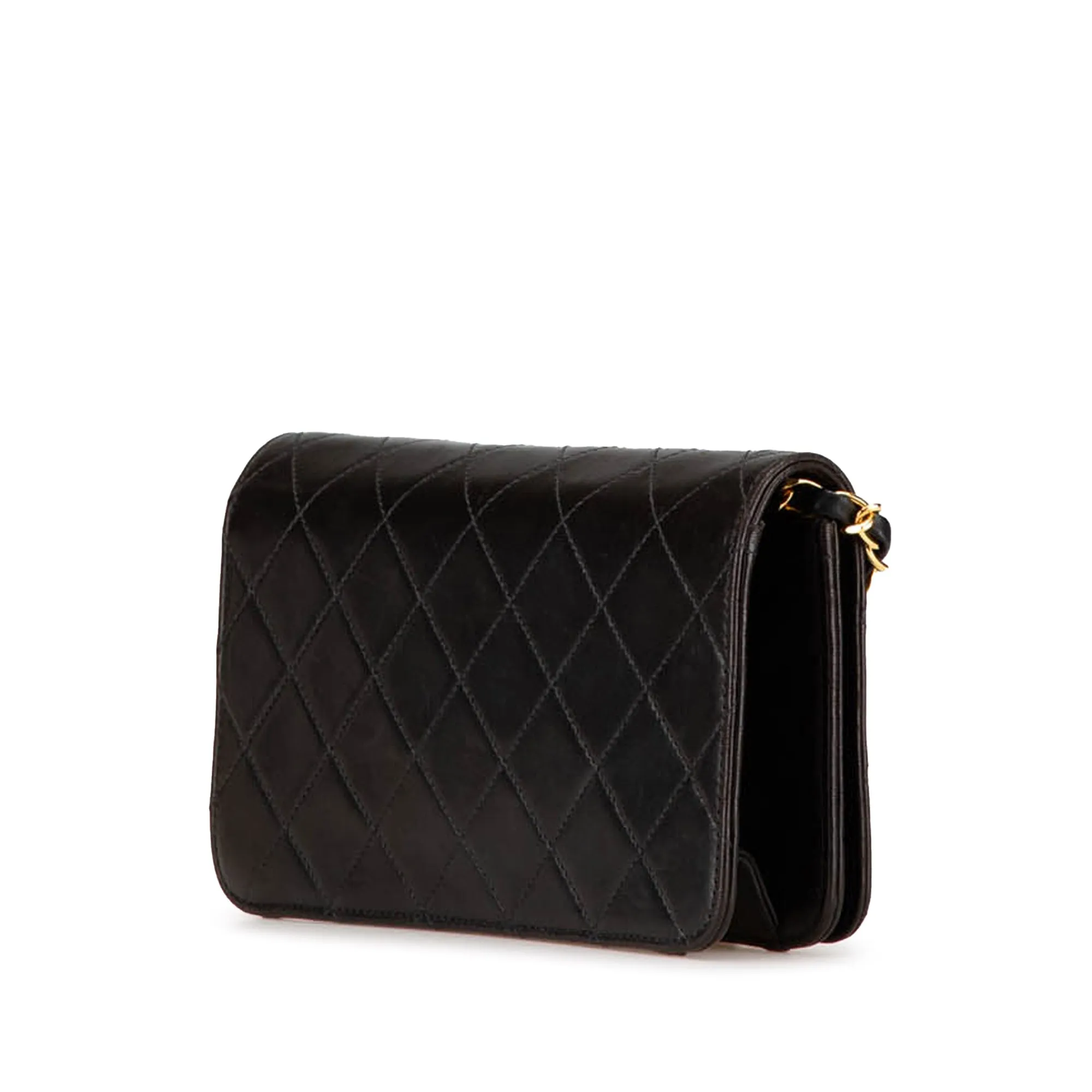 Mini CC Quilted Lambskin Full Flap