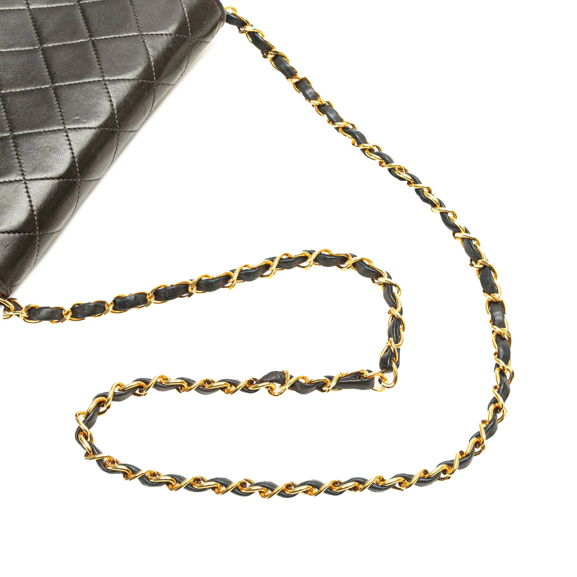 Mini CC Quilted Lambskin Full Flap