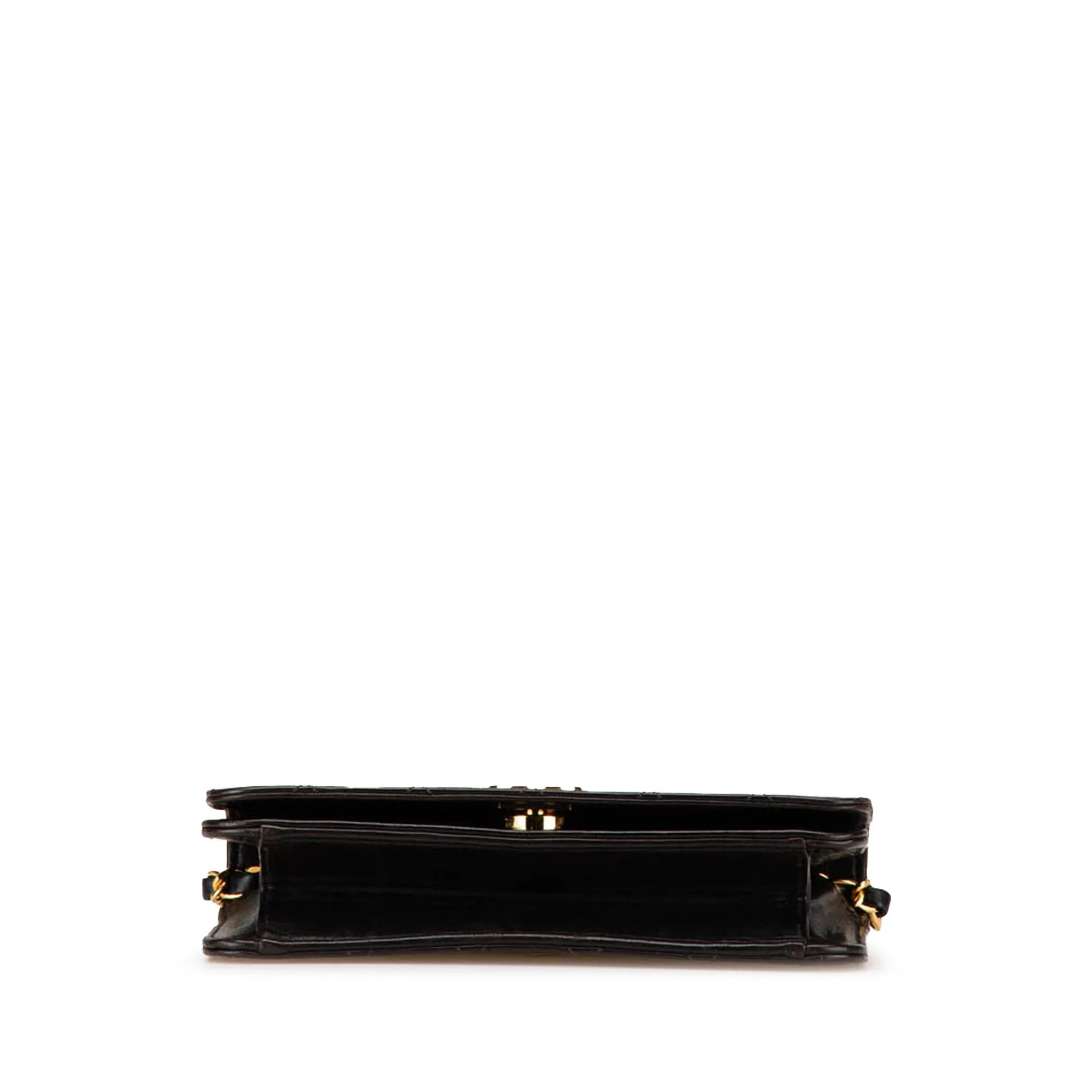 Mini CC Quilted Lambskin Full Flap