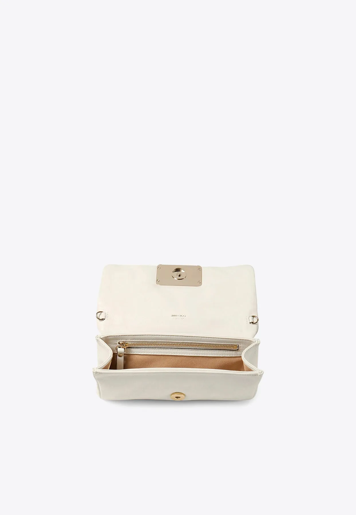Mini Edie Nappa Leather Chain Clutch