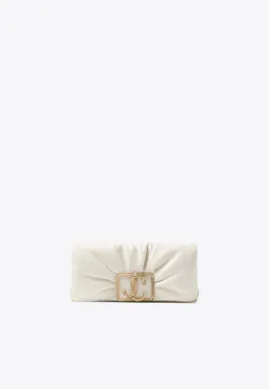 Mini Edie Nappa Leather Chain Clutch