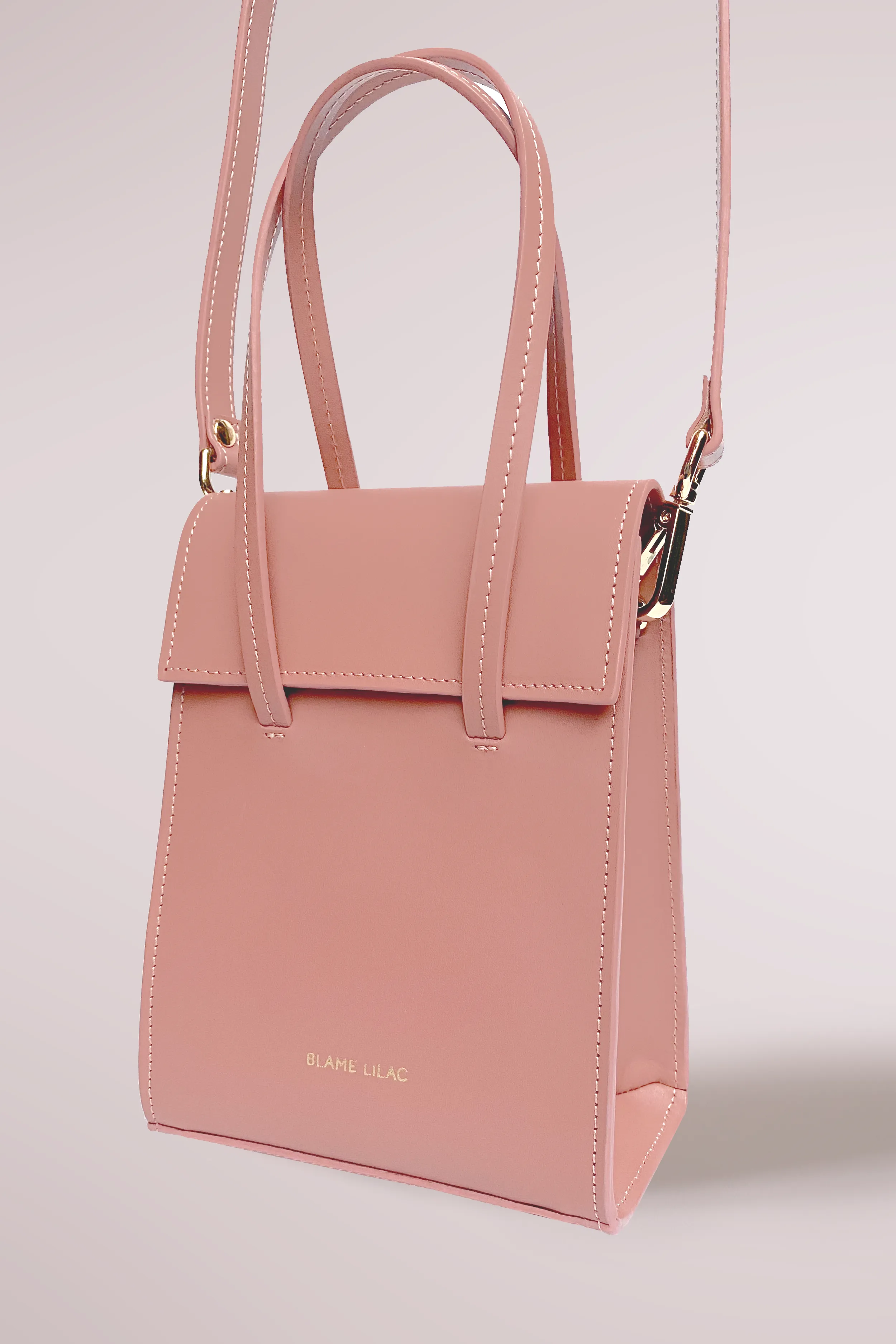 MINI FRITA BAG COGNAC