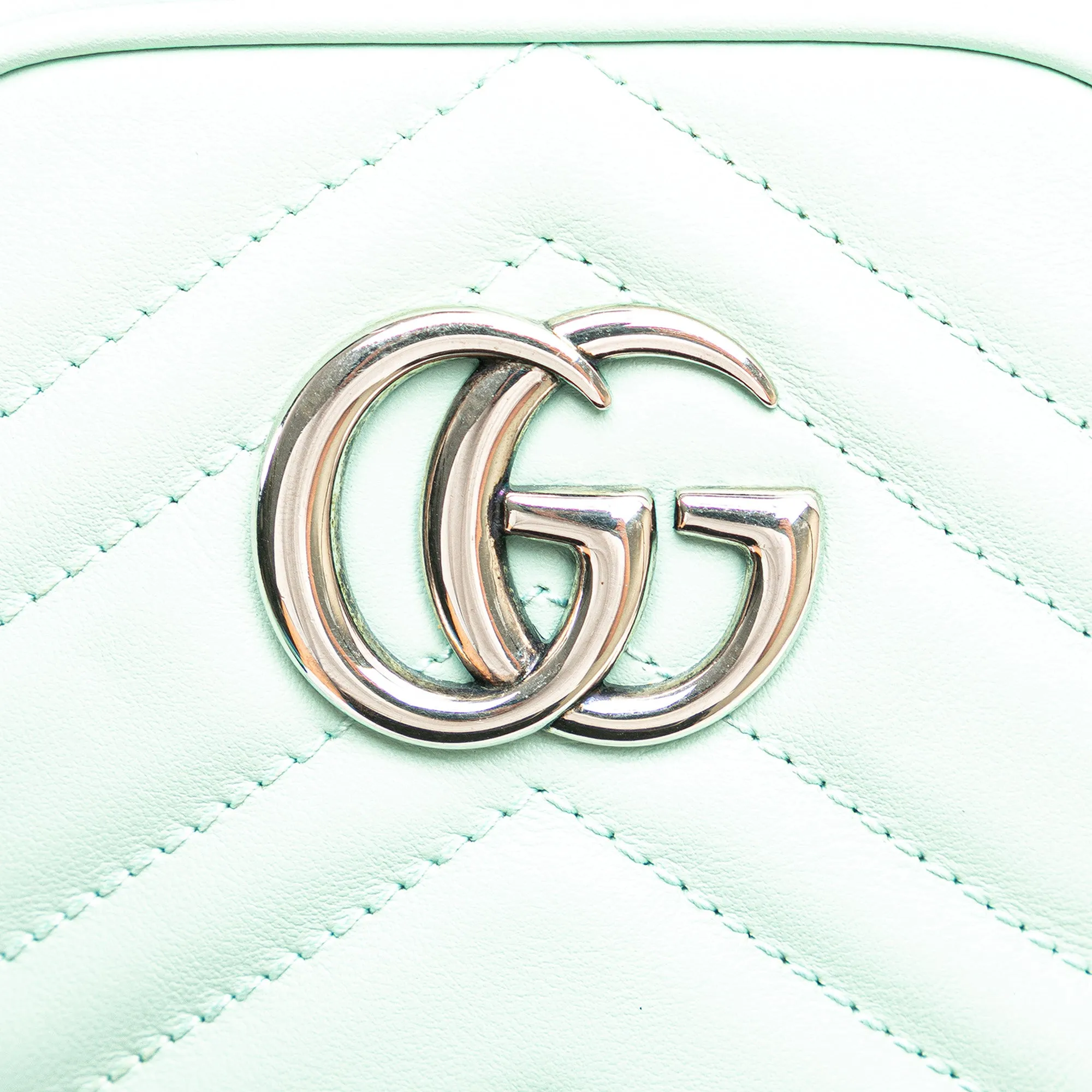Mini GG Marmont Leather Matelasse Crossbody