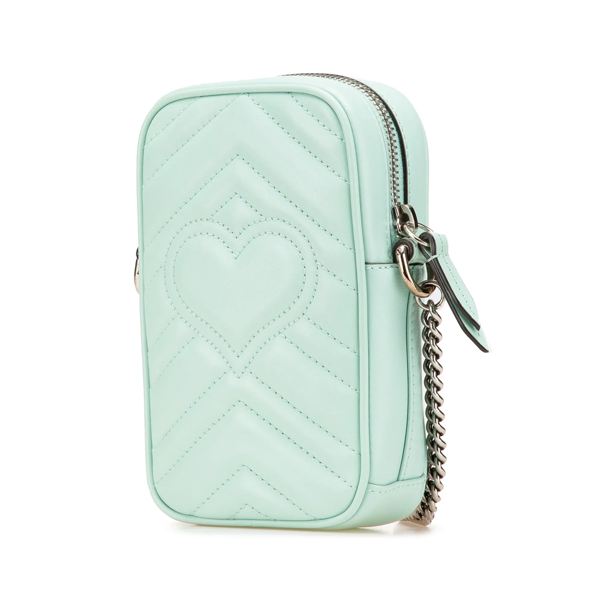 Mini GG Marmont Leather Matelasse Crossbody