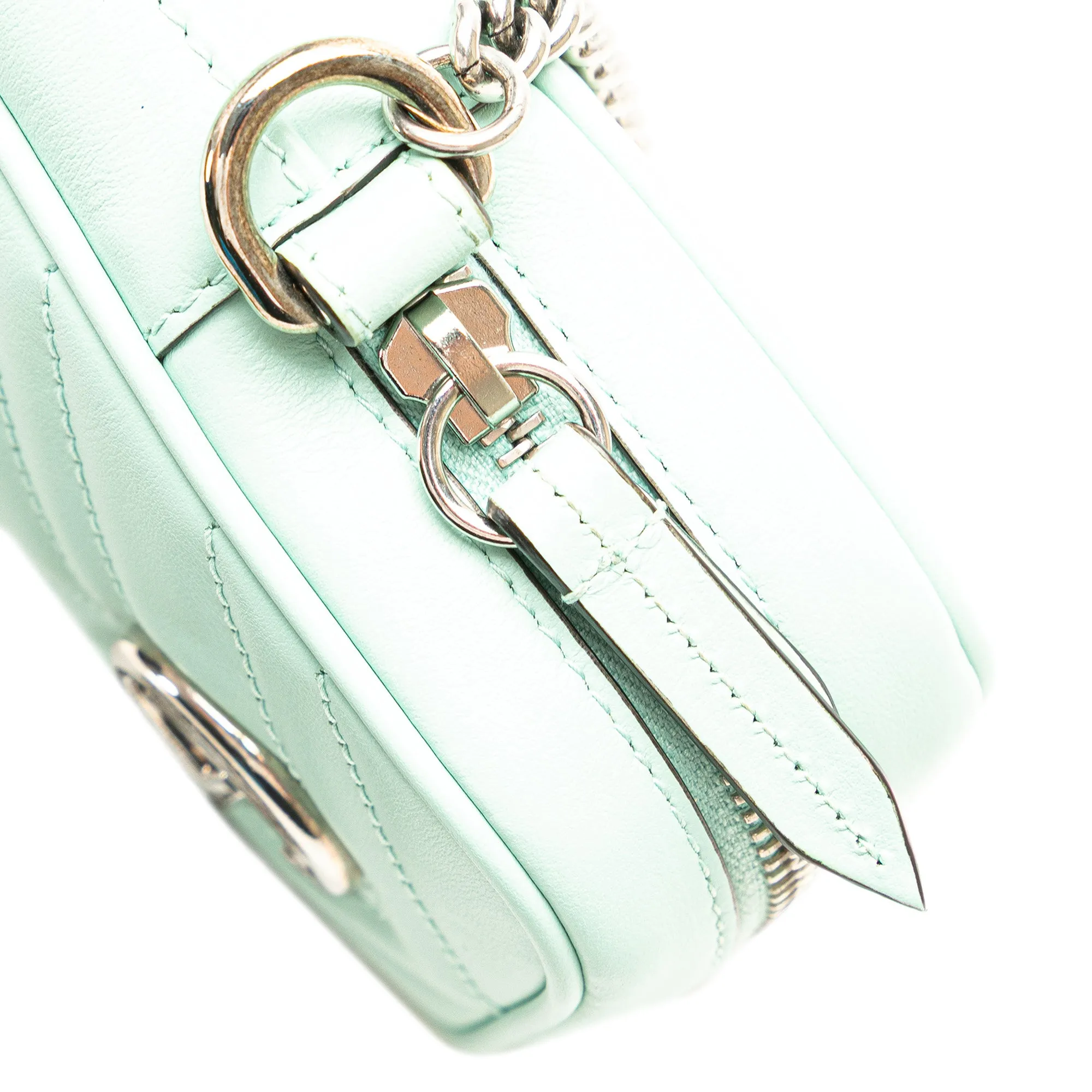 Mini GG Marmont Leather Matelasse Crossbody