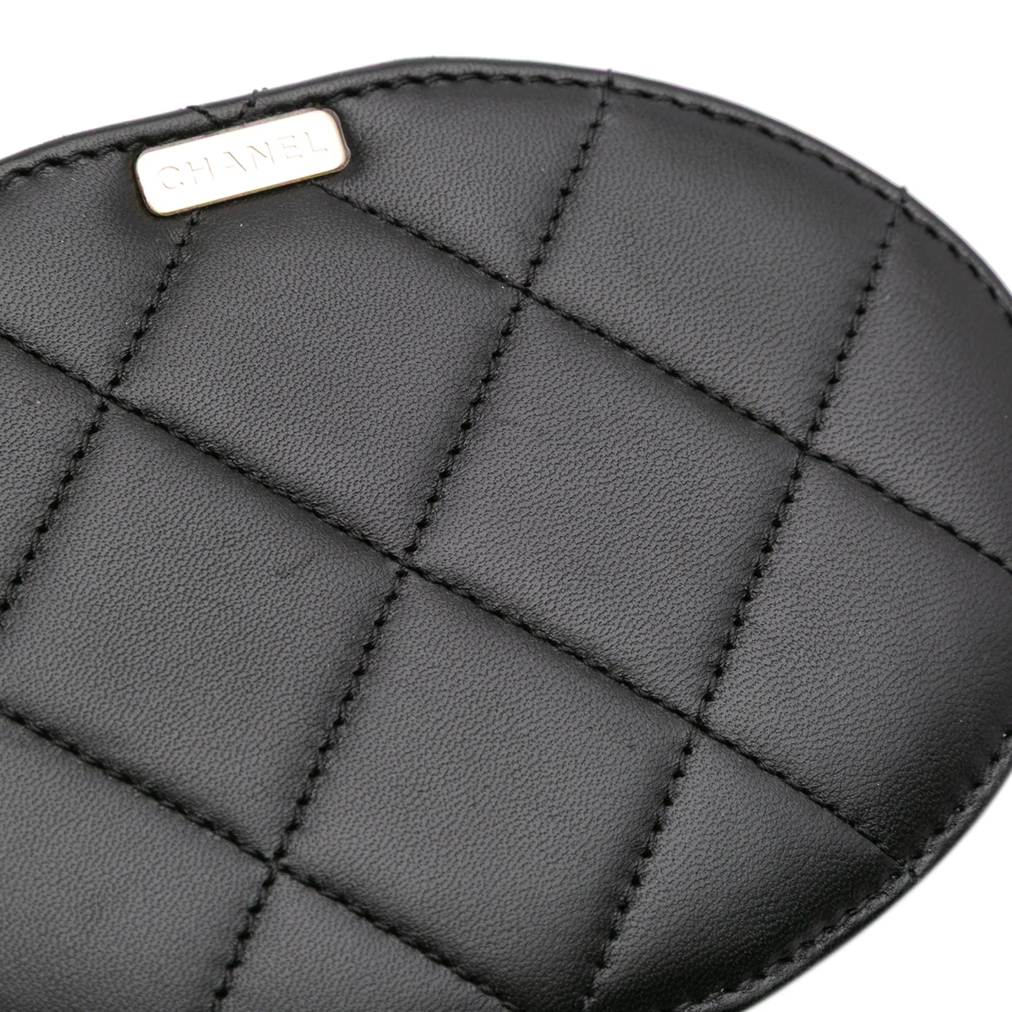 Mini Lambskin Elegant Chain Vanity Case