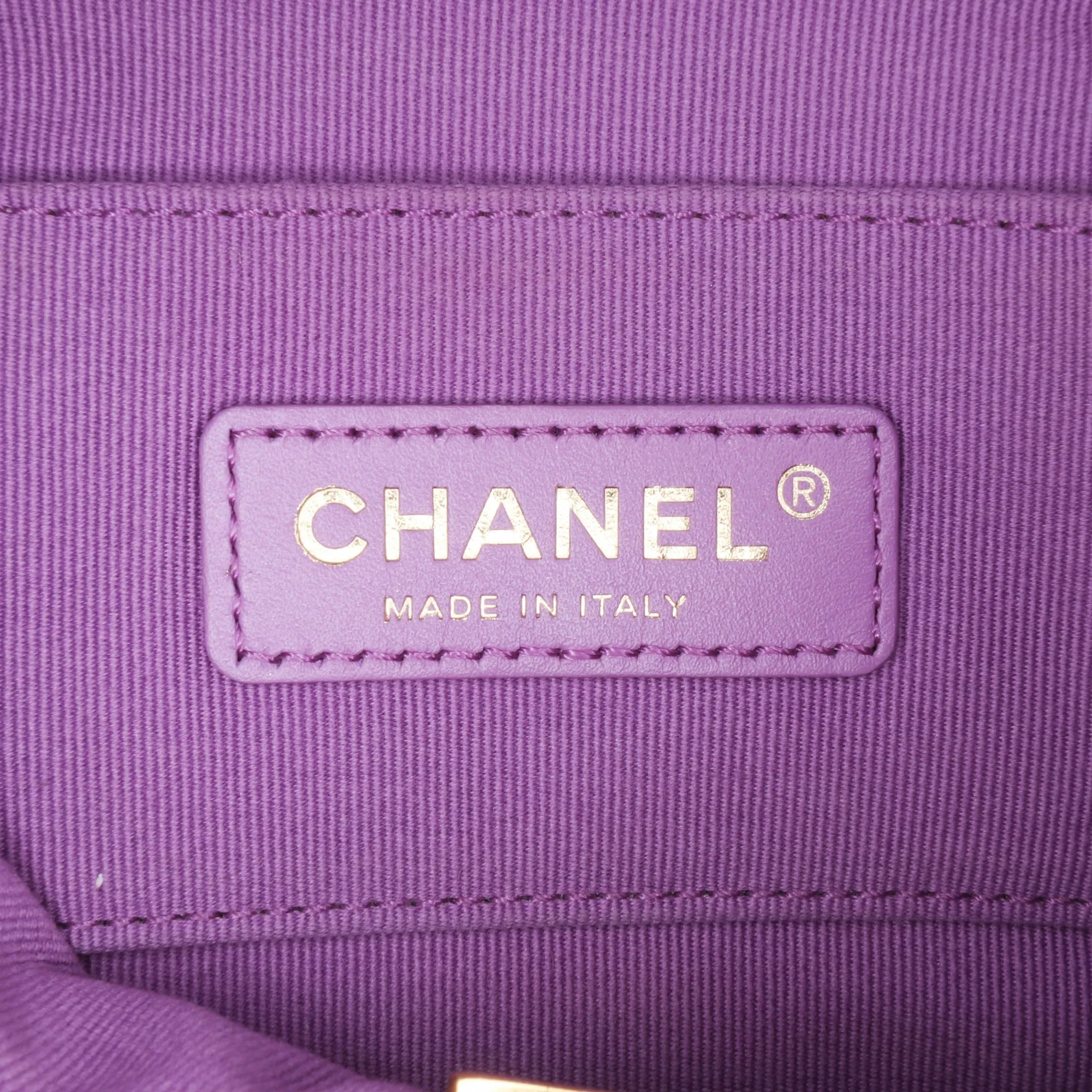 Mini Quilted Lambskin Candy Chain Flap
