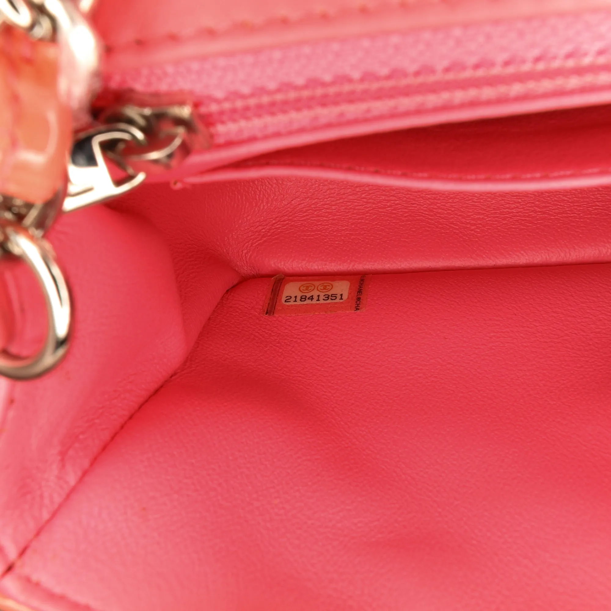 Mini Rectangular Classic Patent Single Flap