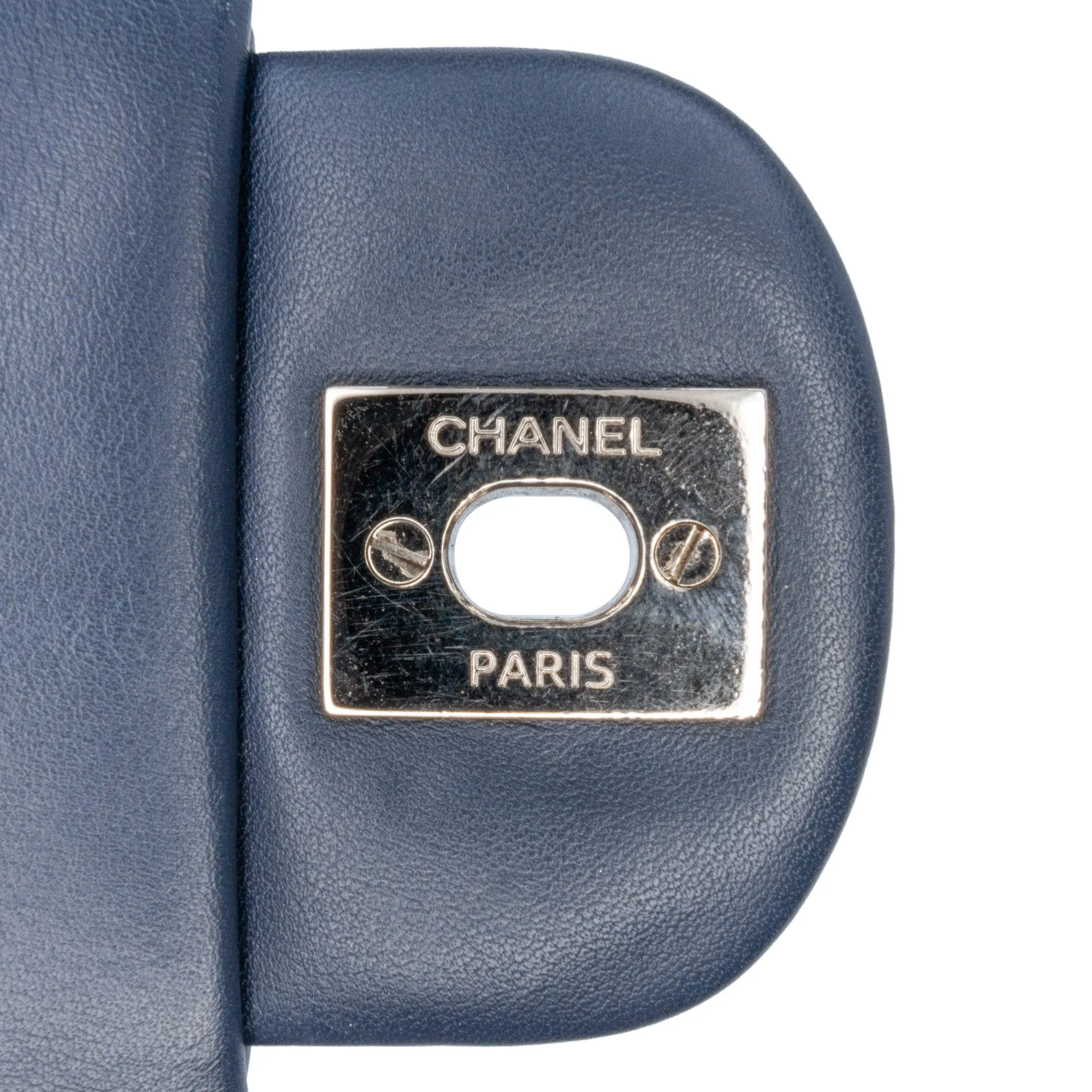 Mini Square Classic Chevron Patent Flap