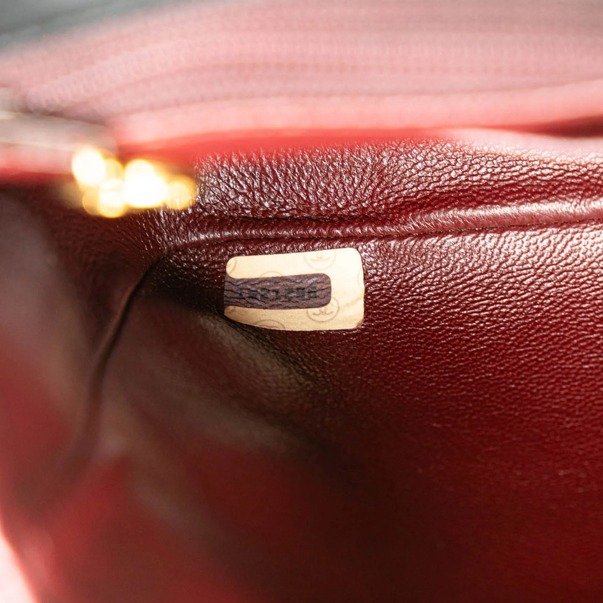 Mini Square Classic Lambskin Flap