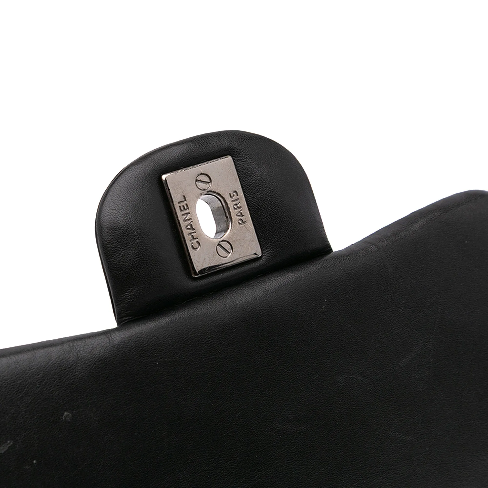 Mini Square Classic Patent Single Flap