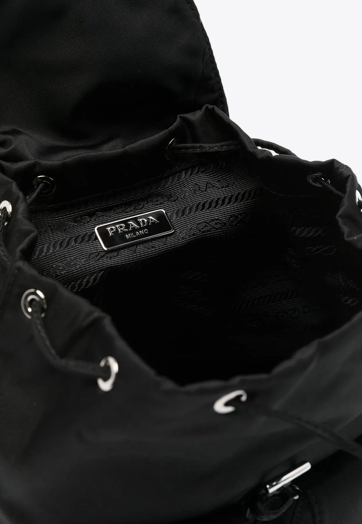 Mini Triangle Logo Chain Shoulder Bag
