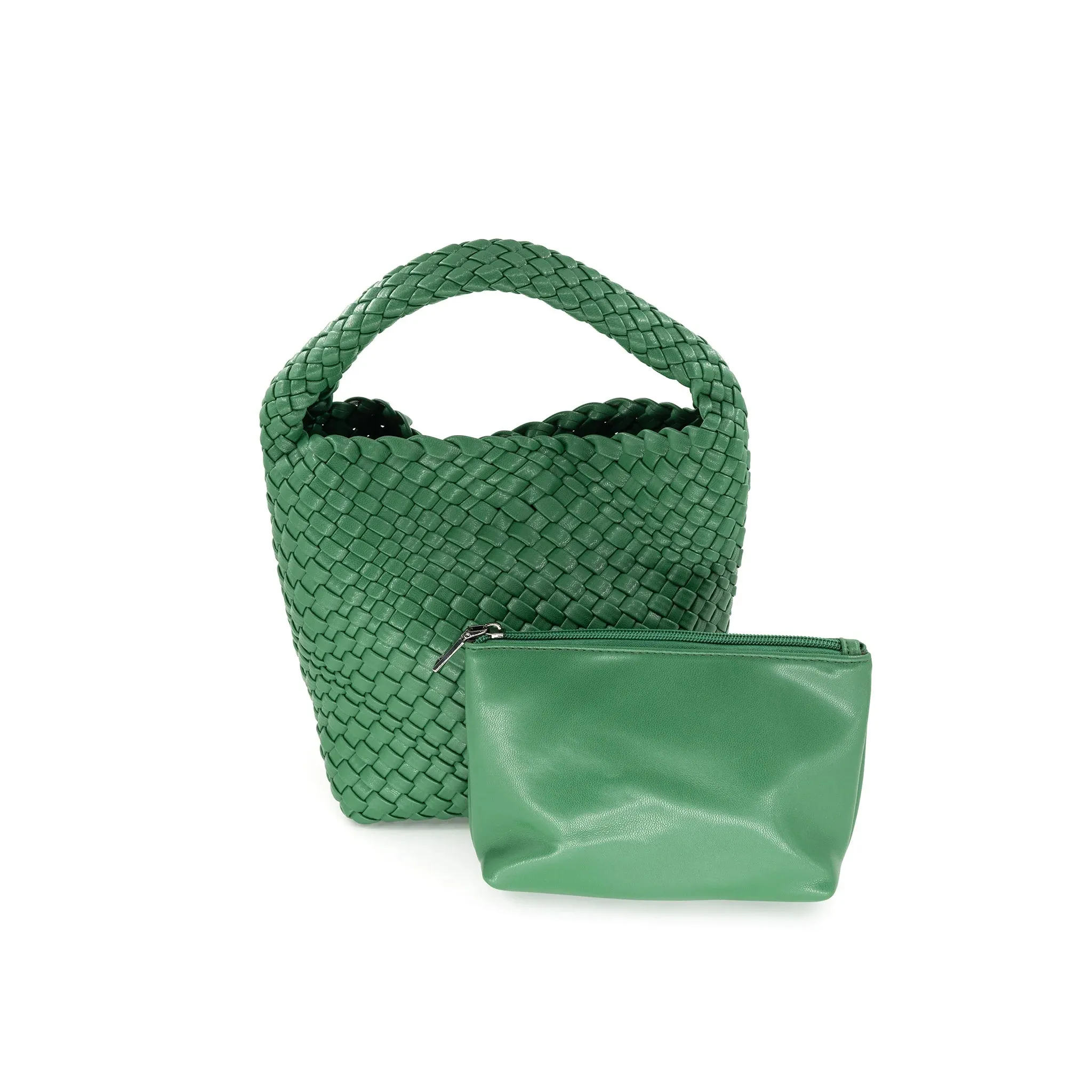 Mini Woven Hobo Purse