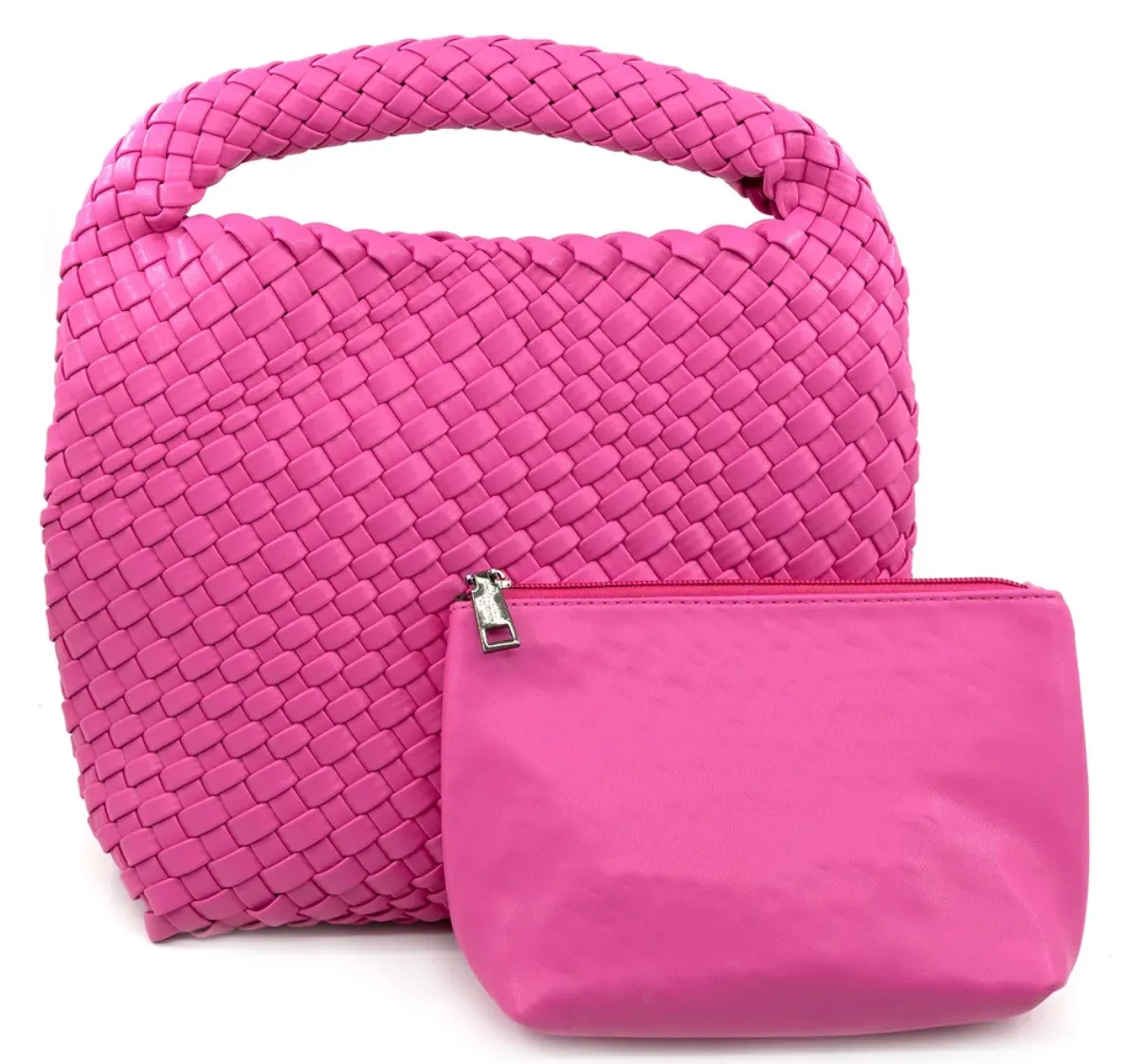 Mini Woven Hobo Purse