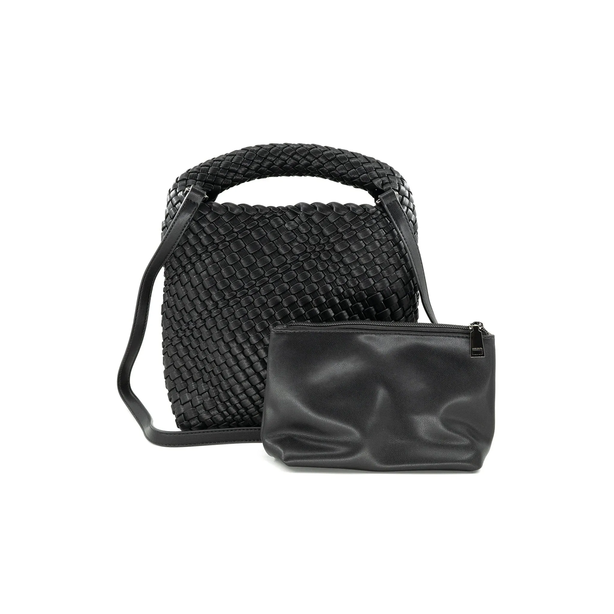 Mini Woven Hobo Purse