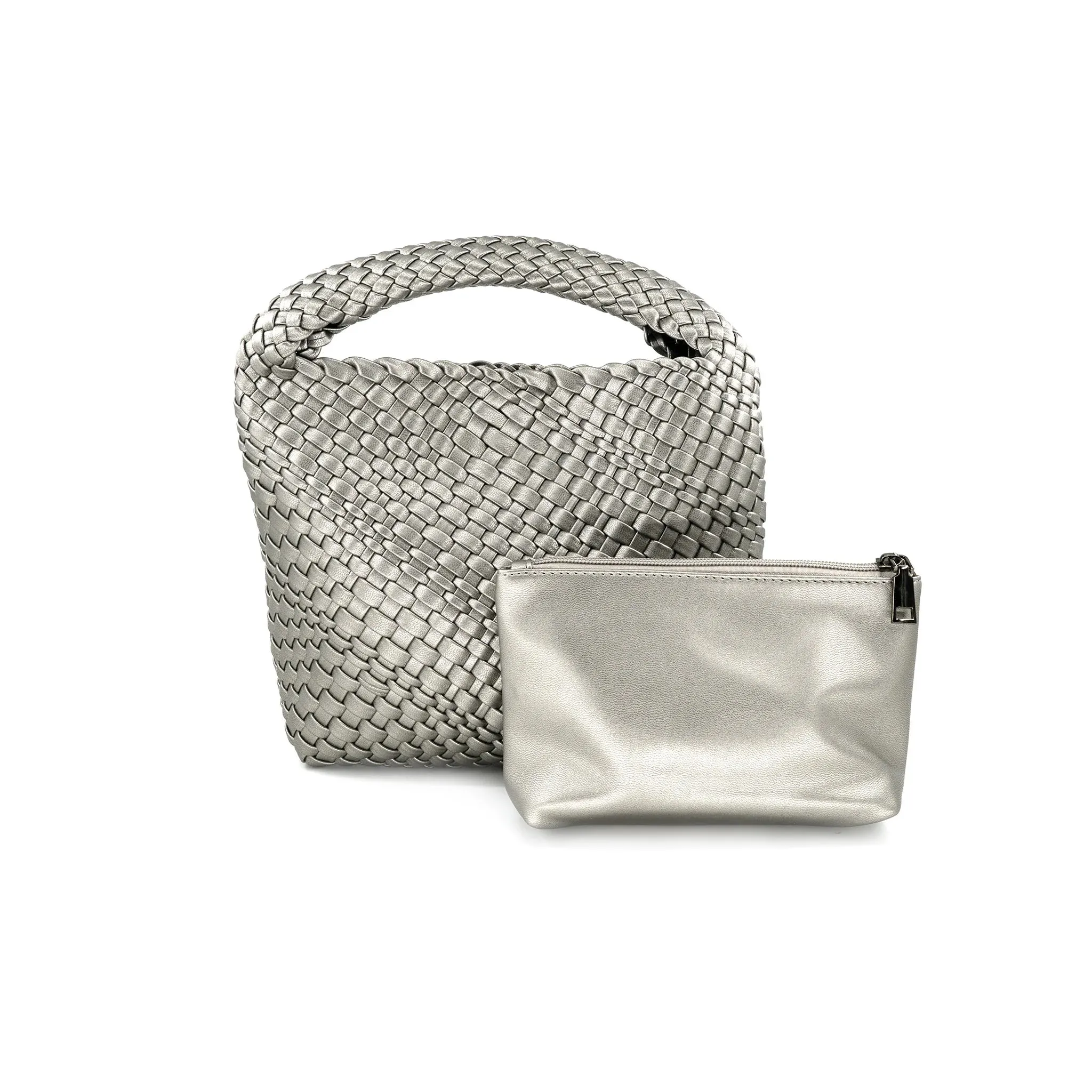 Mini Woven Hobo Purse