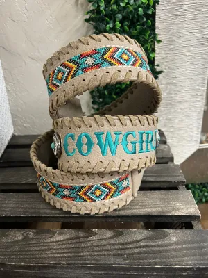 Montana West "COWGIRL" Strap