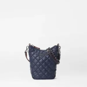MZ Wallace Crosby Go Bag in Navy Dawn