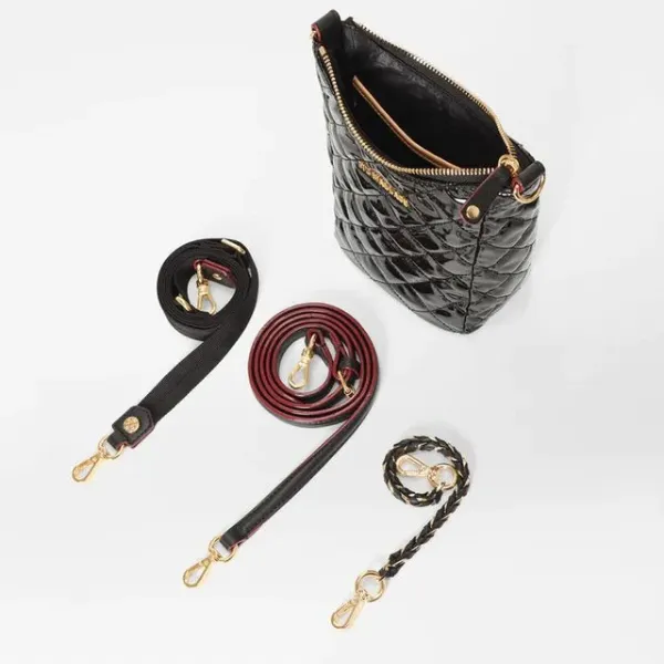 MZ Wallace Crosby Go in Black Lacquer